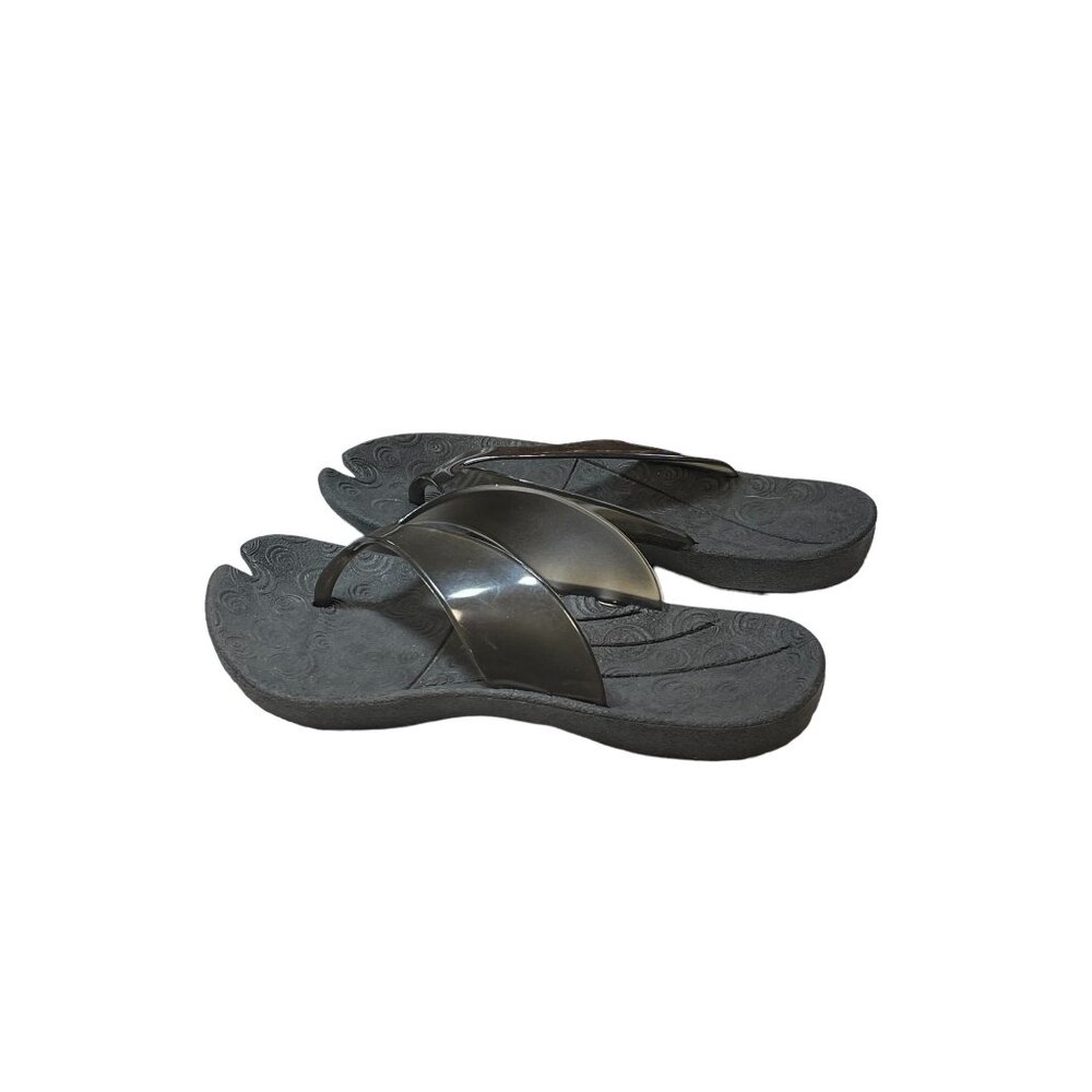 Shower  Shoes Flip‎ Flop Sandal Black Rubber Unisex Size M-8.5
